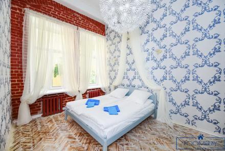 Квартира на сутки в Минске возле метро Академия Наук спальня