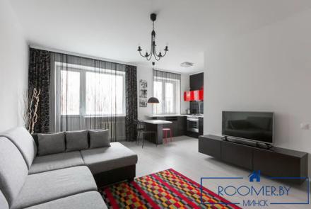 Квартира на сутки в Минске на проспекте Независимости, 48 гостиная