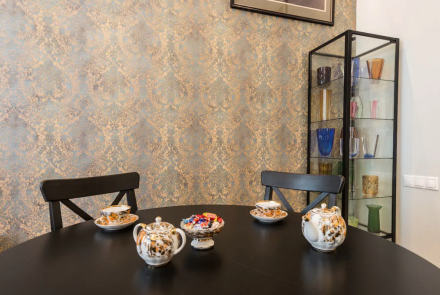 Двухкомнатная квартира на сутки в Минске Мулявина, 3 кухня