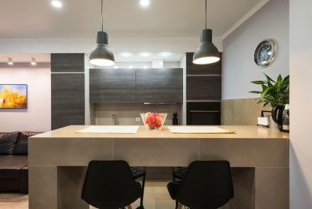 Двухкомнатная квартира на сутки в Минске Хоружей, 11 кухня