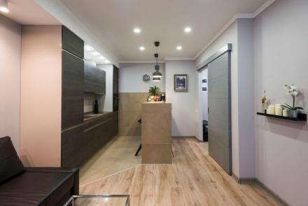 Двухкомнатная квартира на сутки в Минске Хоружей, 11 кухня