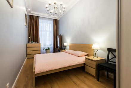 Двухкомнатная квартира на сутки в Минске Мулявина, 3 спальня