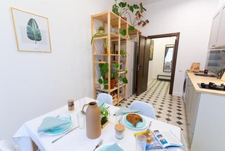 Квартира на сутки в Минске на улица Куйбышева кухня