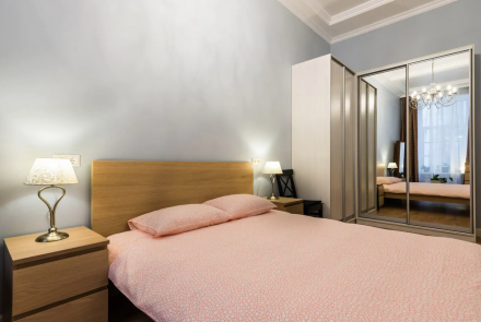 Двухкомнатная квартира на сутки в Минске Мулявина, 3 спальня