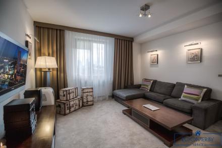 Квартира на сутки в Минске на бульваре Мулявина, 5 гостиная