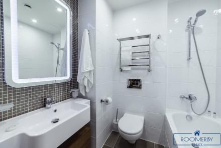 Квартира на сутки в Минске на проспекте Независимости, 58 ванная комната