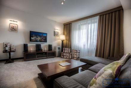 Квартира на сутки в Минске на бульваре Мулявина, 5 гостиная