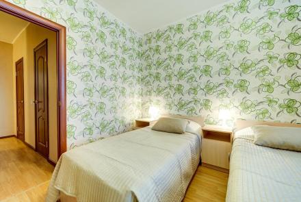 Трехкомнатная квартира на сутки Минск на Красной, 7 спальня