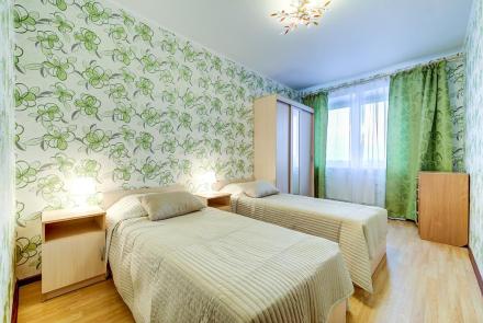 Трехкомнатная квартира на сутки Минск на Красной, 7 спальня