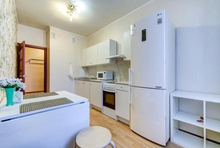 Трехкомнатная квартира на сутки Минск на Красной, 7 кухня