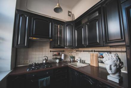 Квартира на сутки в Минске Куйбышева кухня