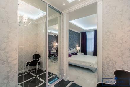 Квартира на сутки в Минске на проспект Независимости, 58 кухня