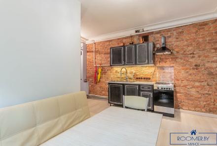 Квартира на сутки в Минске возле метро Площадь Якуба Коласа кухня