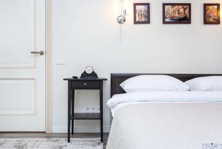 Двухкомнатная квартира в Минске на сутки улица Куйбышева, 46 спальня