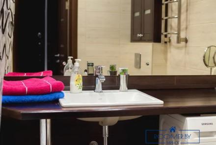 Двухкомнатная квартира на сутки Минск Мулявина ванна