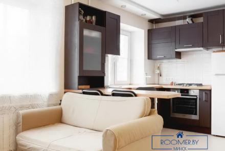 Двухкомнатная квартира на сутки Минск Мулявина гостиная