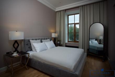 Квартира на сутки в Минске возле метро Площадь Якуба Коласа спальня