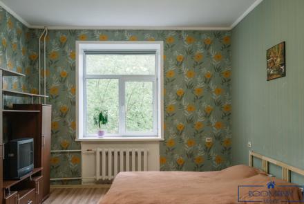 Однокомнатная квартира на сутки в Минске Мулявина спальня