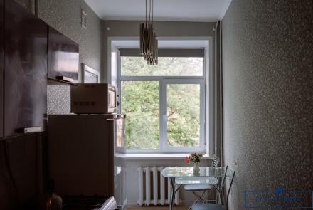 Однокомнатная квартира на сутки в Минске Мулявина кухня