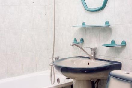 Однокомнатная квартира на сутки в Минске Мулявина ванна
