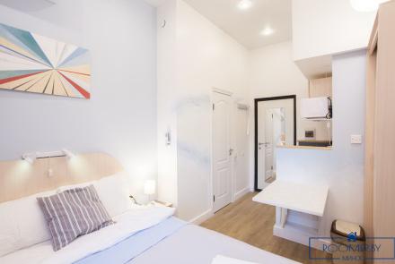 Однокомнатная квартира по адресу проспект Независимости, 37 спальня