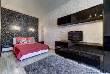 Квартира на сутки в Минске возле метро Площадь Якуба Коласа спальня