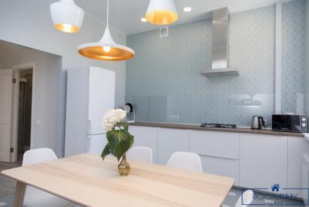 Квартира на сутки в Минске возле метро Площадь Якуба Коласа кухня