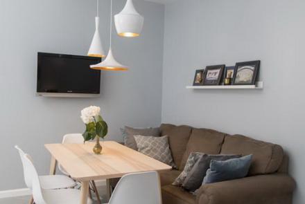 Квартира на сутки в Минске возле метро Площадь Якуба Коласа гостиная