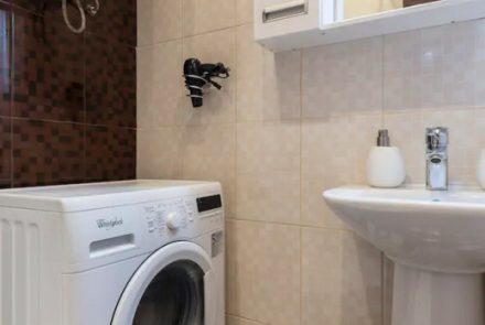 Однокомнатная квартира в Минске на Партизанском проспекте ванна