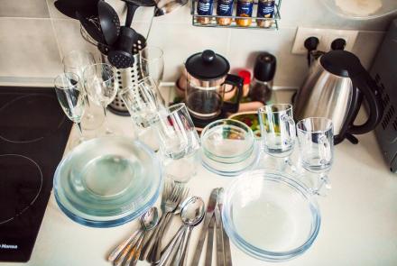 Однокомнатная квартира в Минске на Партизанском проспекте кухня