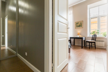 Однокомнатная квартира в Минске на Партизанском проспекте коридор