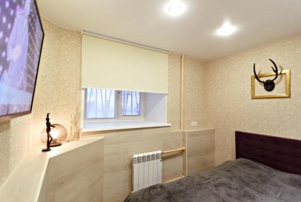 Однокомнатная квартира в Минске на Партизанском проспекте спальня