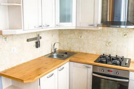 Двухкомнатная квартира на сутки в Минске на Партизанском проспекте кухня