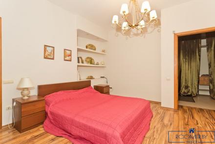 Двухкомнатная квартира на сутки в Минске на Партизанском проспекте спальня