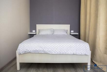 Двухкомнатная квартира на сутки в Минске на Партизанском проспекте спальня