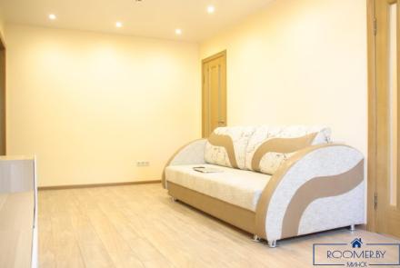 Двухкомнатная квартира на сутки в Минске на Партизанском проспекте гостиная