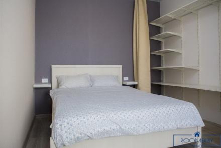 Двухкомнатная квартира на сутки в Минске на Партизанском проспекте спальня