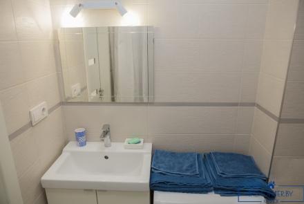 Двухкомнатная квартира на сутки в Минске на Партизанском проспекте ванна