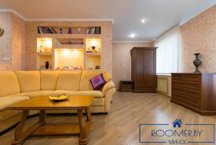 Двухкомнатная квартира на сутки в Минске на Партизанском проспекте гостиная