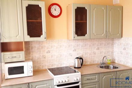 Двухкомнатная квартира на сутки в Минске на Партизанском проспекте кухня