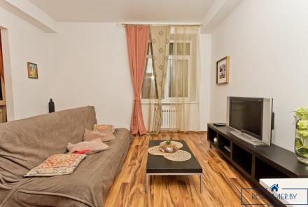 Двухкомнатная квартира на сутки в Минске на Партизанском проспекте гостиная