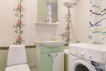 Двухкомнатная квартира на сутки в Минске на Партизанском проспекте ванна