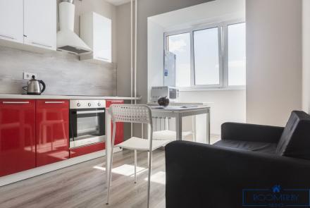 Двухкомнатная квартира на сутки в Минске на Партизанском проспекте кухня