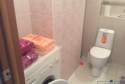 Однокомнатная квартира в Минске на Партизанском проспекте ванна