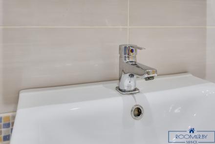 Однокомнатная квартира в Минске на Партизанском проспекте ванна