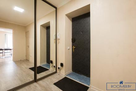 Однокомнатная квартира в Минске на Партизанском проспекте коридор