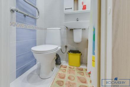 Однокомнатная квартира в Минске на Партизанском проспекте ванна