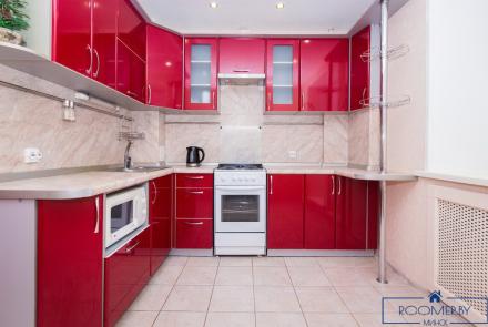 Однокомнатная квартира в Минске на Партизанском проспекте кухня