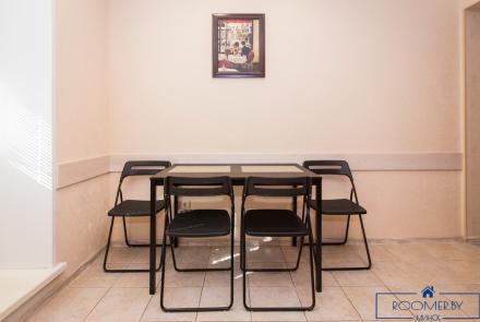 Однокомнатная квартира в Минске на Партизанском проспекте кухня