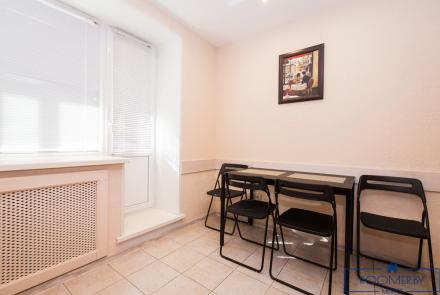 Однокомнатная квартира в Минске на Партизанском проспекте кухня